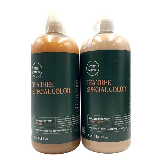 Paul Mitchell Tea Tree  Color Protecting Shampoo & Conditioner 33.8 fl.oz Duo - Picture 1 of 1
